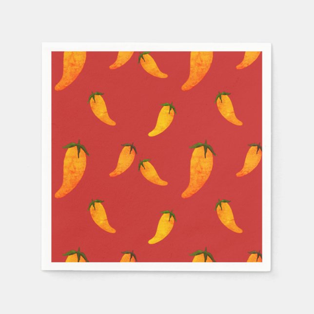 Guardanapo De Papel Pimentos (Frente)