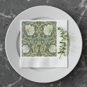 Guardanapo De Papel Pimpernel White Poppies William Morris