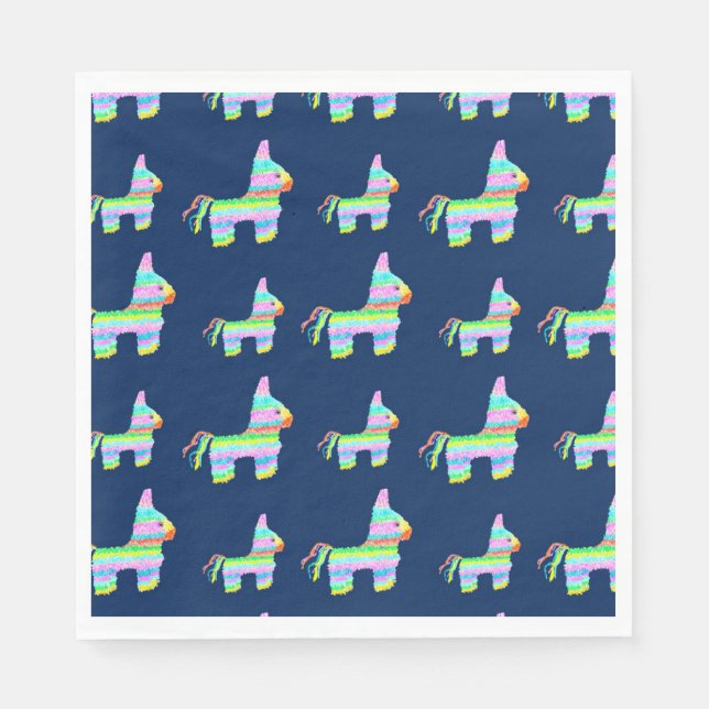 Guardanapo De Papel Pinata Party Napkins (Frente)