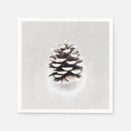 Guardanapo De Papel Pine Cone