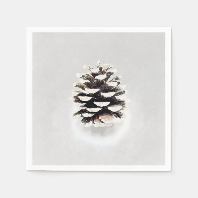Guardanapo De Papel Pine Cone (Frente)
