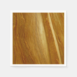 Guardanapo De Papel Pine Wood II Faux Textura em madeira