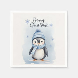 Guardanapo De Papel "Pinguim Bonito"