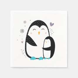 Guardanapo De Papel Pinguim de inverno Napkins