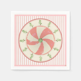 Guardanapo De Papel Pinheiro e hortelã