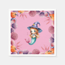 Guardanapo De Papel Pink And Purple Seashells