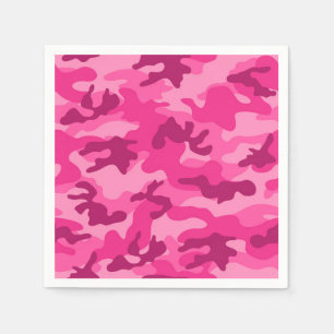 Guardanapo De Papel Pink Camo Adventure Grit Competitivo Sim Eu Posso