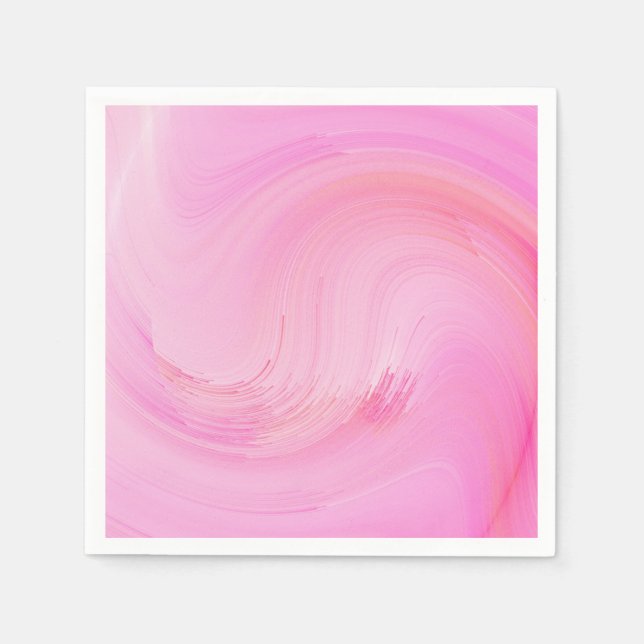 Guardanapo De Papel Pink Fluid Pour Ombre (Frente)