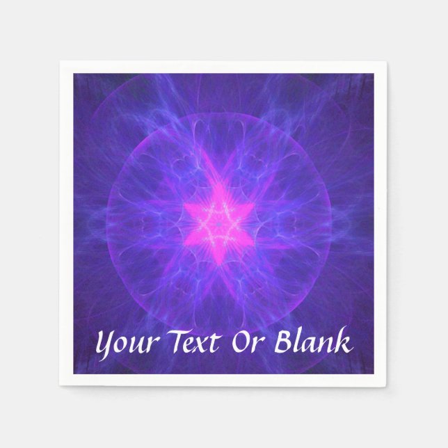 Guardanapo De Papel Pink Magen David (Frente)