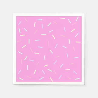 Guardanapo De Papel Pink Sprinkles Print Paper Bowl