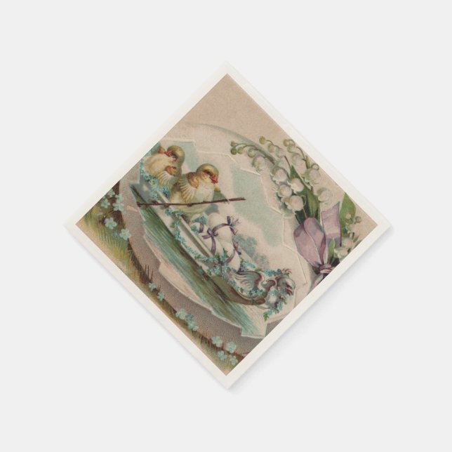 Guardanapo De Papel Pintinhos para bebês Remando papel Nápoles (Canto)