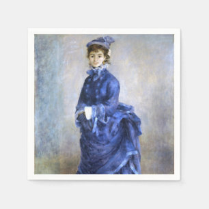 Guardanapo De Papel Pintor impressionista de Lady Parisienne Renoir