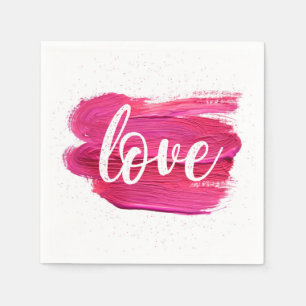 Guardanapo De Papel Pintor rosa design