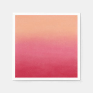 Guardanapo De Papel Pintura de Abstrato de Arte de Ombre Rosa Pêssego