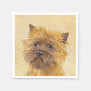 Guardanapo De Papel Pintura de Cairn Terrier - Arte de Cachorro Origin