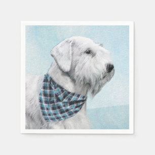 Guardanapo De Papel Pintura de Sealyham Terrier - Arte de Cachorro Ori
