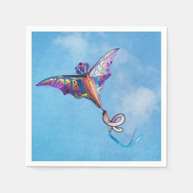 Guardanapo De Papel Pipa de Dragão (Frente)