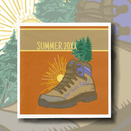 Guardanapo De Papel Piquenique de Acampamento Personalizado para Mochi