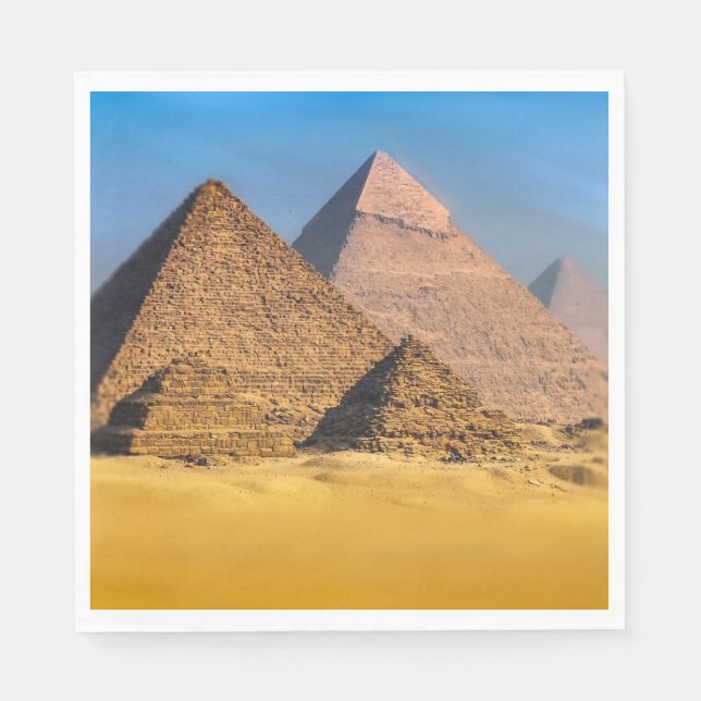 Guardanapo De Papel Pirâmides Papel Napkin (Frente)