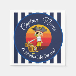 Guardanapo De Papel Pirata de Festa Menino