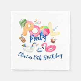 Guardanapo De Papel Piscina