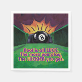 Guardanapo De Papel Piscina é Sorte