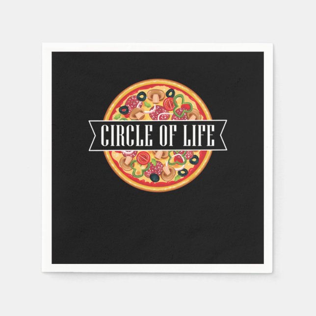 Guardanapo De Papel Pizza (Frente)