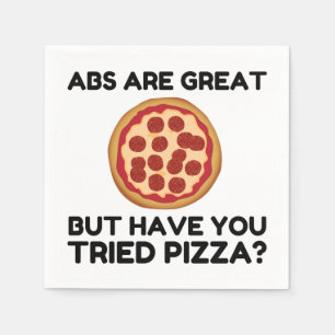 Guardanapo De Papel Pizza Abdominais