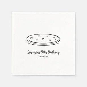 Guardanapo De Papel Pizza Festa de aniversário Napkin