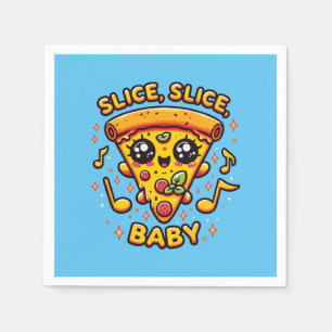 Guardanapo De Papel Pizza Party Engraçado