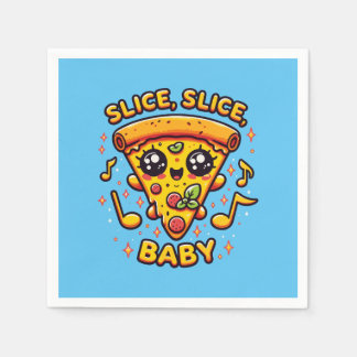 Guardanapo De Papel Pizza Party Engraçado