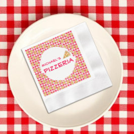 Guardanapo De Papel Pizza Party Kids Birthday