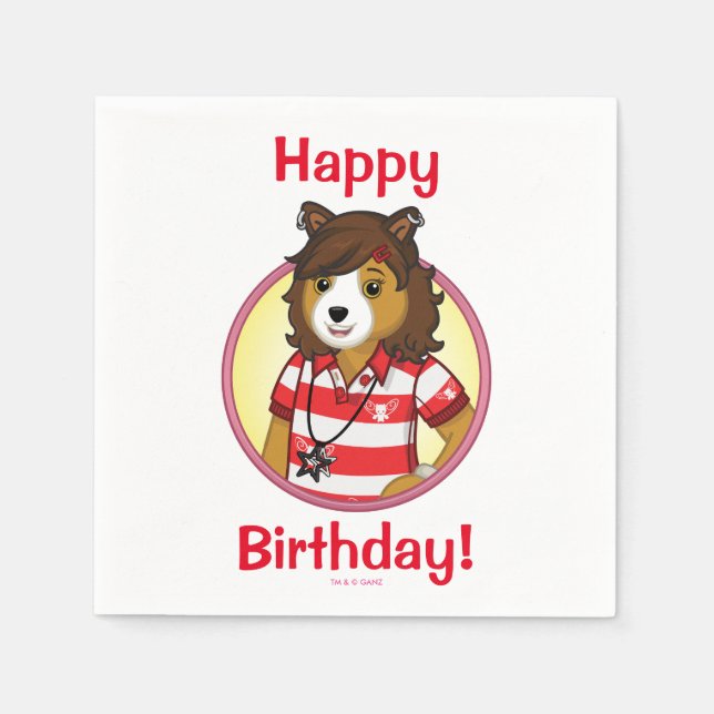 Guardanapo De Papel PJ Collie (Frente)