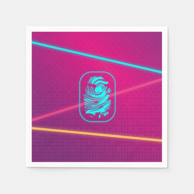 Guardanapo De Papel Placas Laser do Partido Girls Spy (Frente)