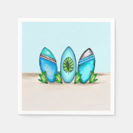 Guardanapo De Papel Placas surf retrais