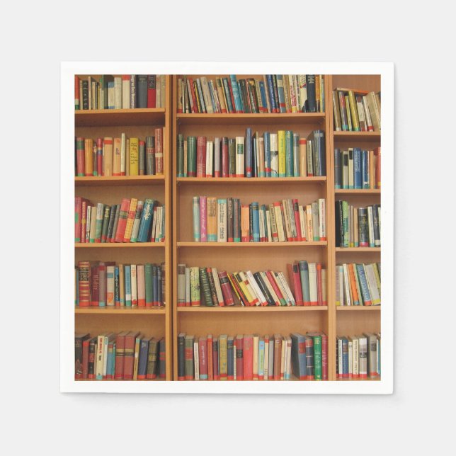 Guardanapo De Papel Plano de fundo da estante (Frente)