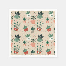 Plant Lover Paper Napkins