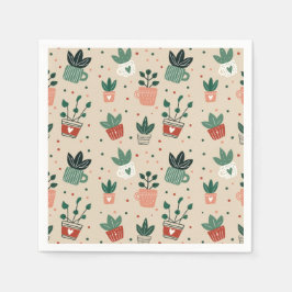 Guardanapo De Papel Plant Lover Paper Napkins