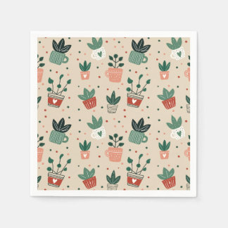 Guardanapo De Papel Plant Lover Paper Napkins