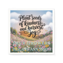 Planta Seeds of Kindness Personalizável