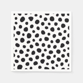 Guardanapo De Papel Playful Energy Dalmatian Inspired Dotted Spots