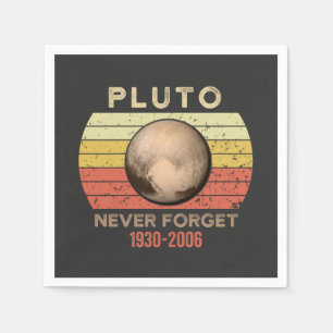 Guardanapo De Papel pluto nunca esquece, eris, lua, astronomia, astron
