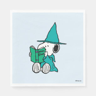 Guardanapo De Papel Poções Mágicas de Halloween do Snoopy Peanuts