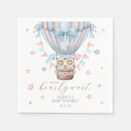 Guardanapo De Papel Podemos Ir Esperar Garota Grelha Grelha Sprinkle