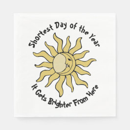 Guardanapo De Papel Poema do Solstício de inverno