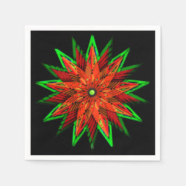 Guardanapo De Papel Poinsettia WOW