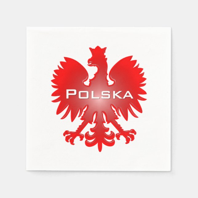 Guardanapo De Papel Polska Eagle Bar Napkins (Frente)