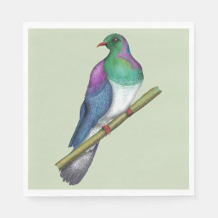 Guardanapo De Papel Pombo Kereru Wood