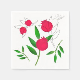 Guardanapo De Papel Pomegranato Napkins