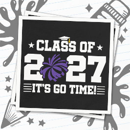 Guardanapo De Papel Pompoms de Formatura Cheer Turma de Formandos de 2